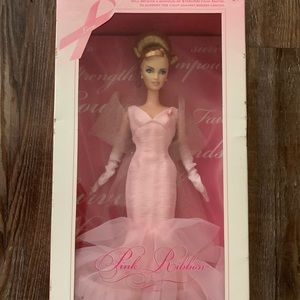 Pink ribbon collectible Barbie